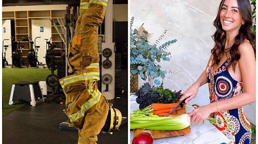 Interview - LAFD Firefighter + RN/Holistic Nutritionist talk burnout, nutrition, and mental health