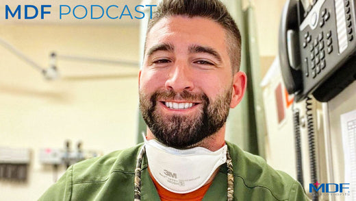 MDF Instruments Podcast with Travel ER Nurse Anthony: Planes, Trains, and Vans