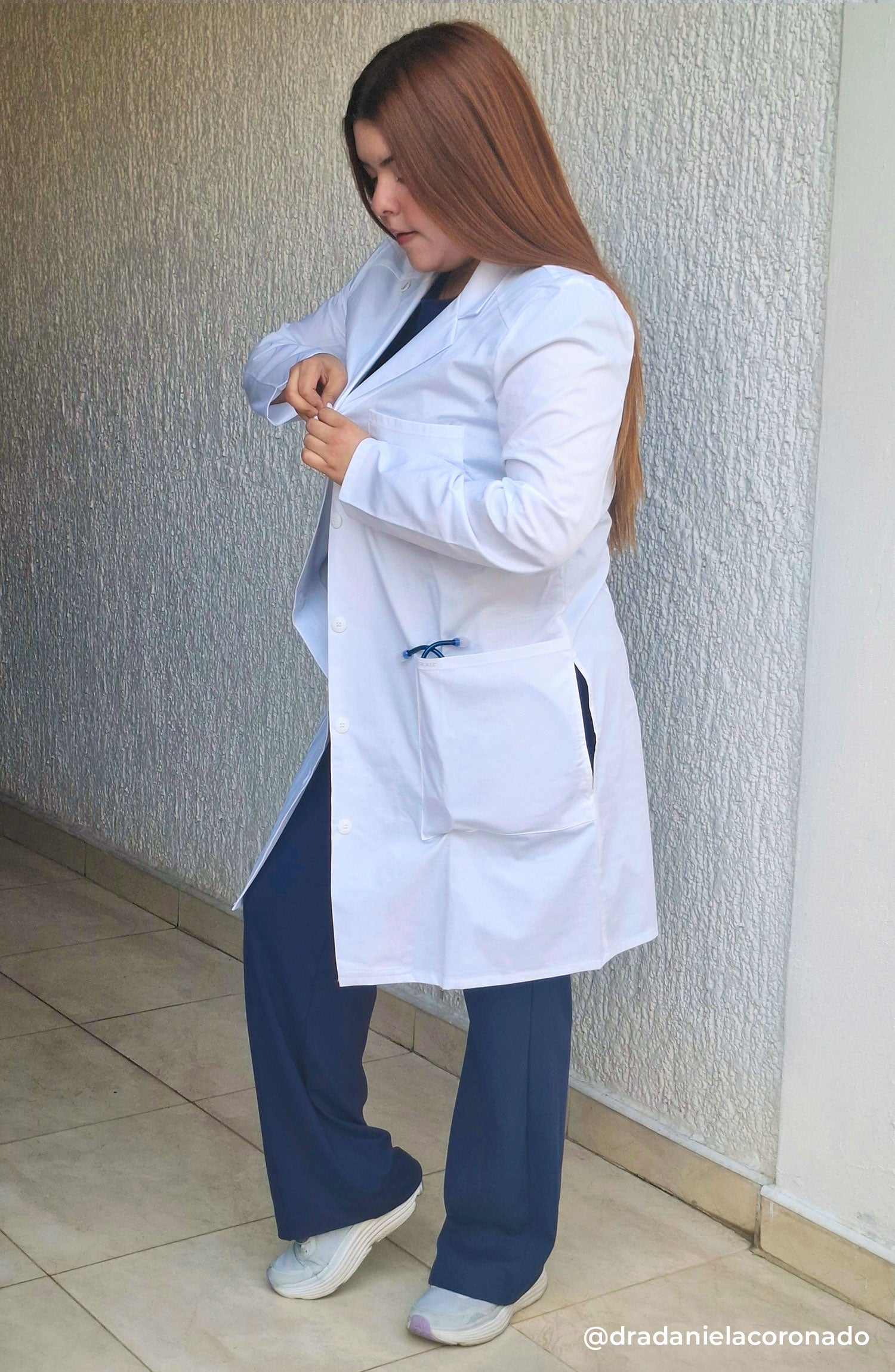 Lab Coat MDF Instruments Cherokee Women's Full Length White