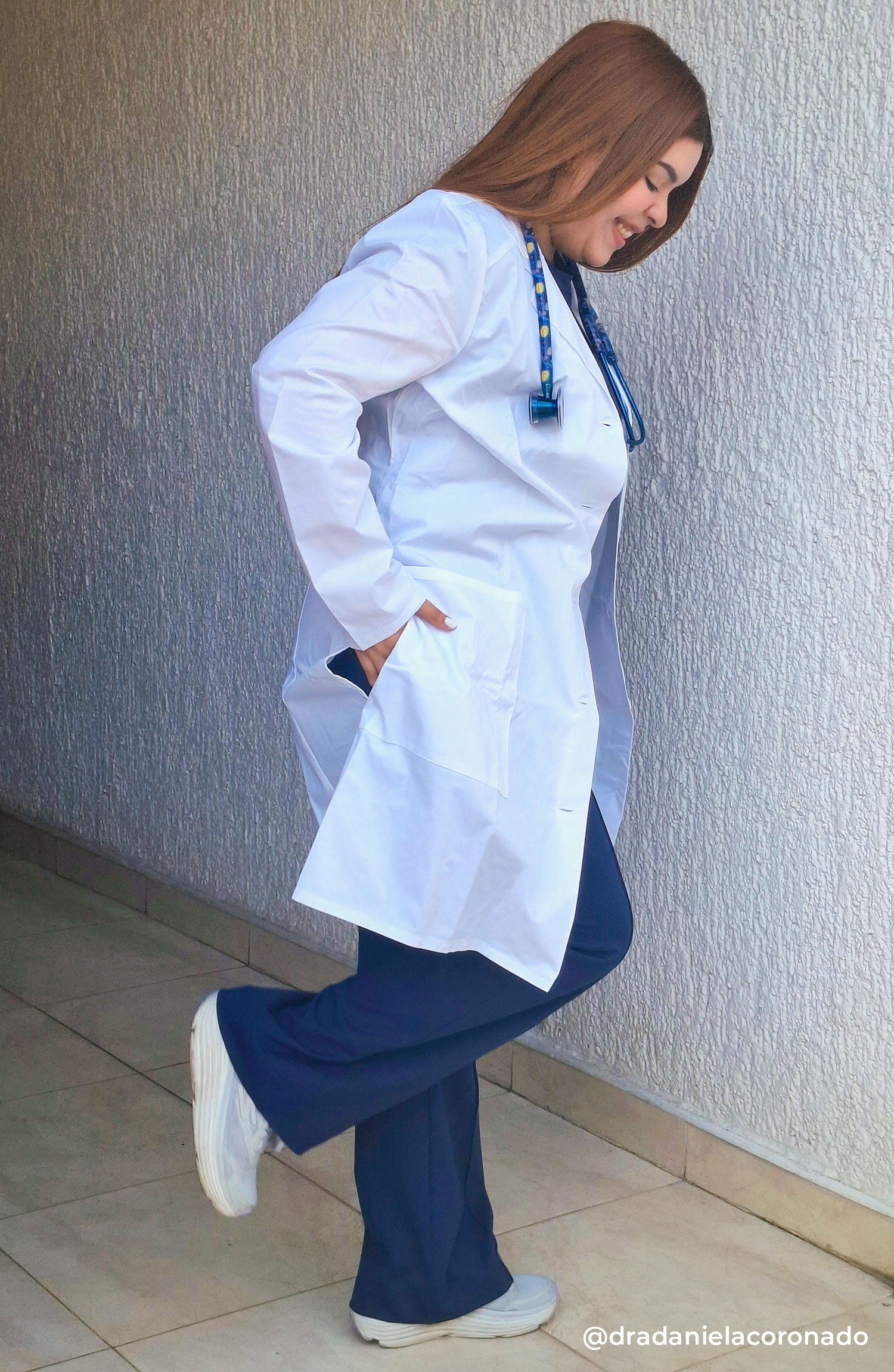 Lab Coat MDF Instruments Cherokee Women's Full Length White