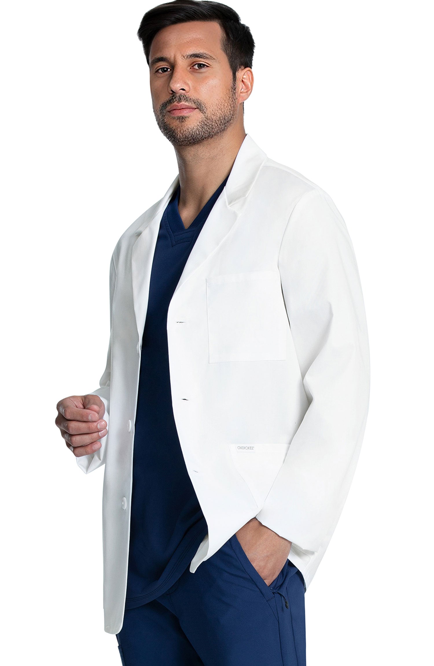 Cherokee Men's Consultation Lab Coat