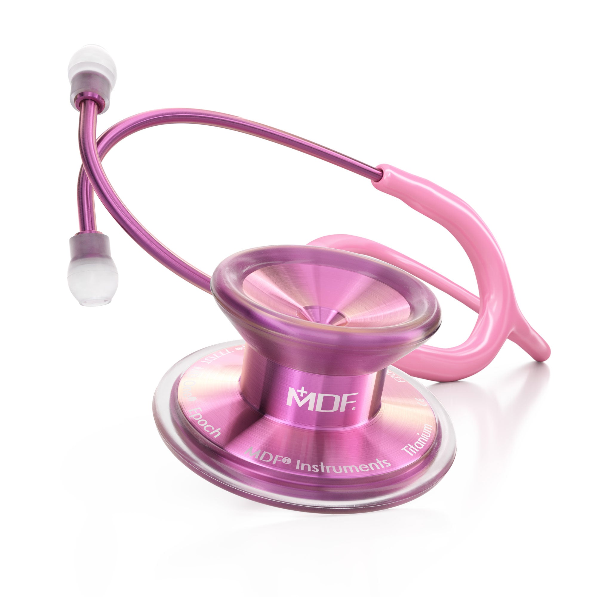 Pink Stethoscope MDF Instruments MD One Epoch Titanium Blossom and Light Pink