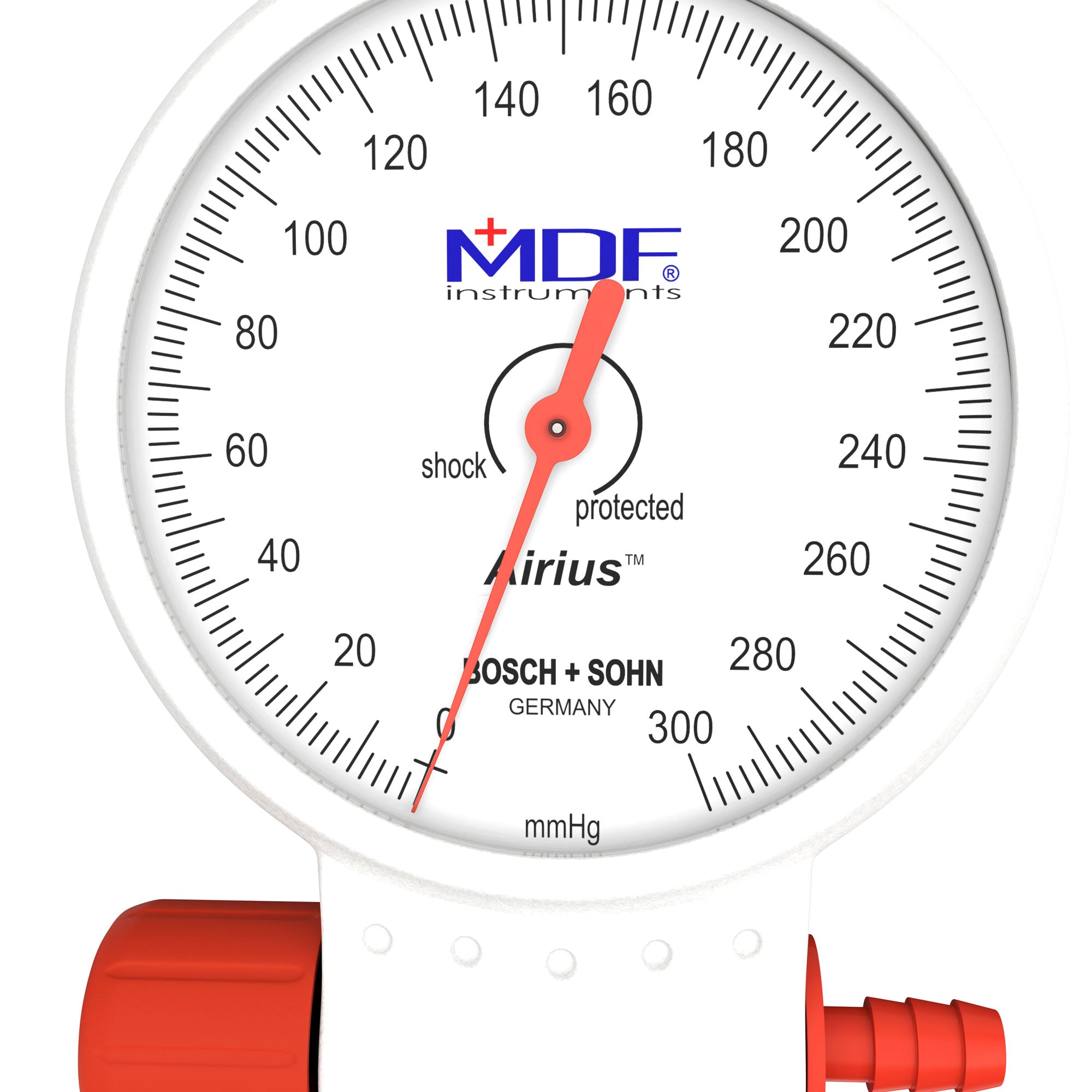 Sphygmomanometer MDF Instruments Airius Palm Aneroid Blood Pressure Monitor Sleek Grey