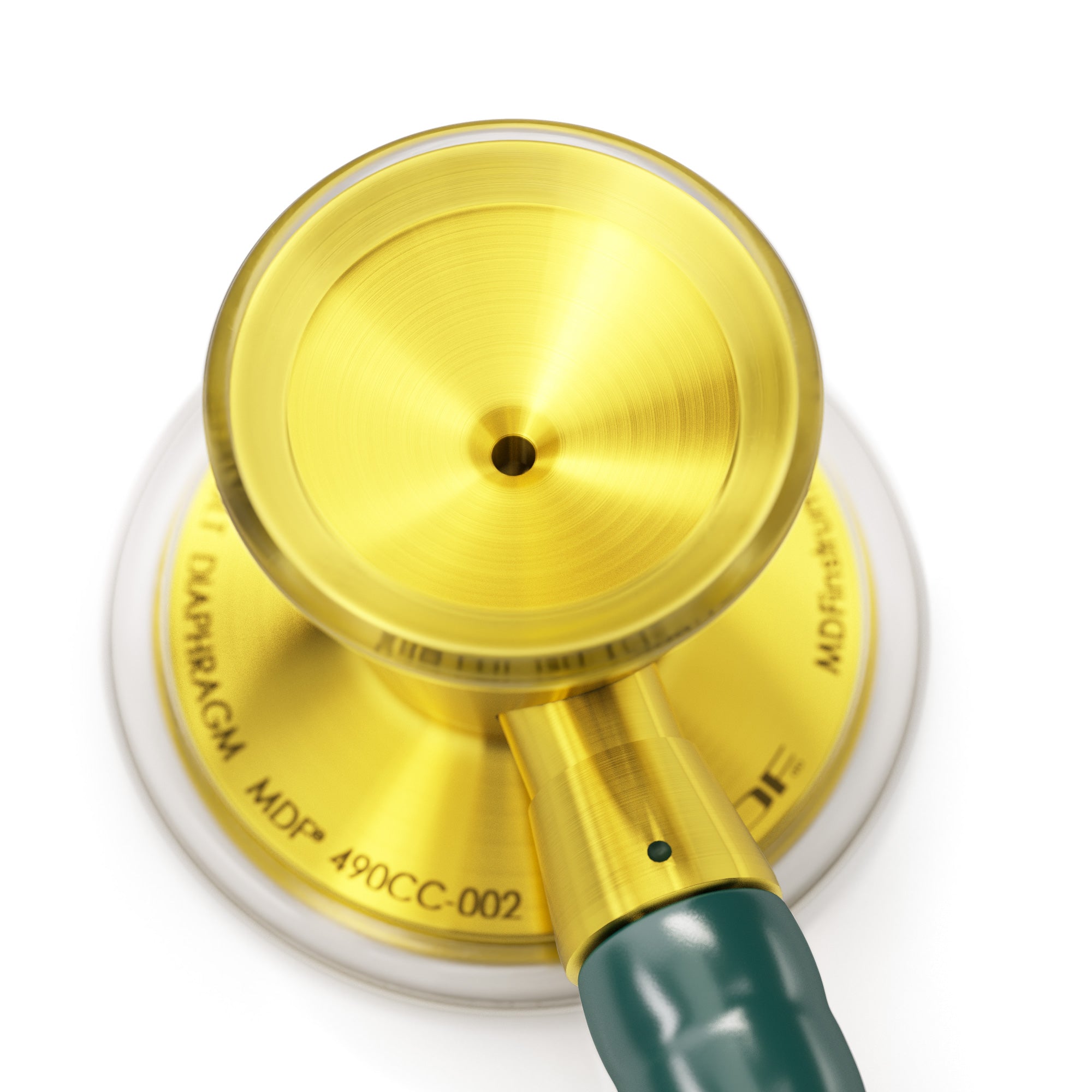 ProCardial® Titanium Cardiology Stethoscope - Green/Gold - Engraving