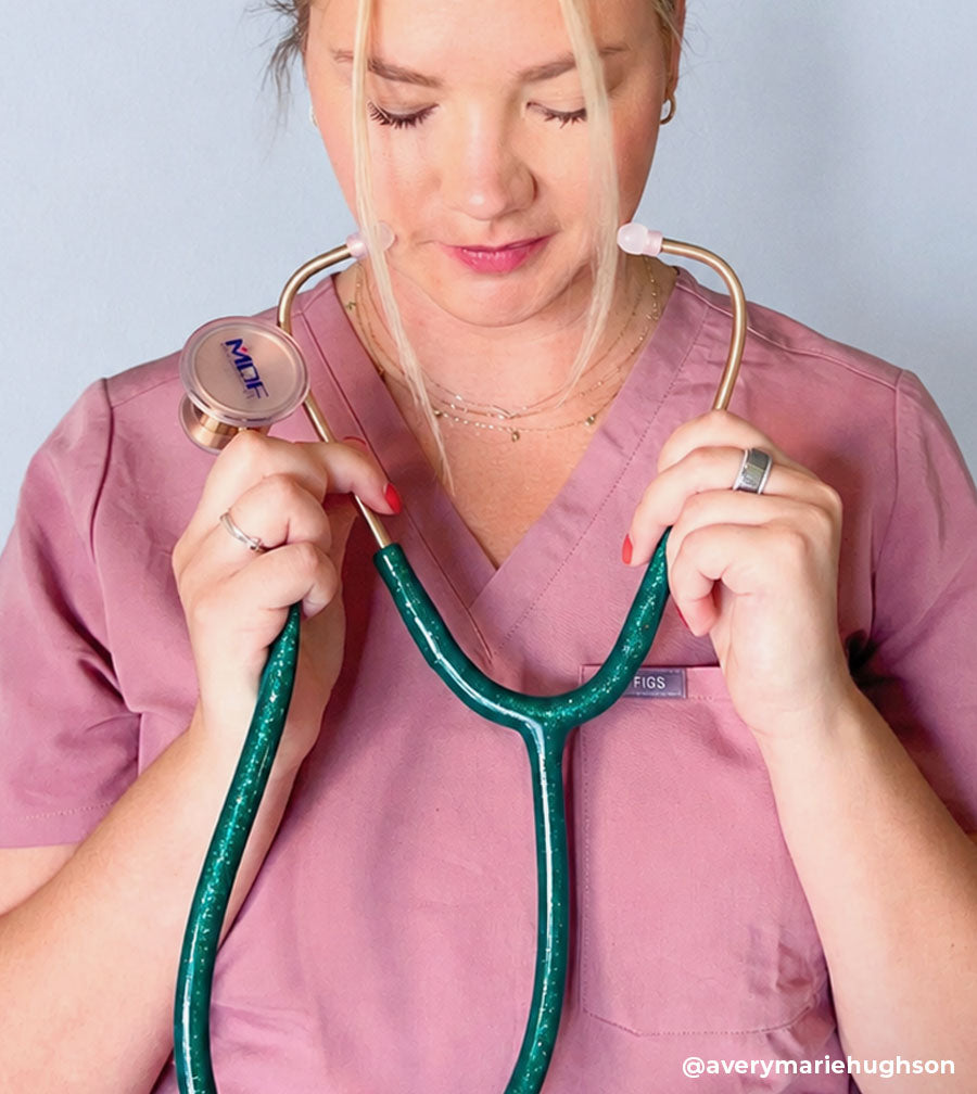 Stethoscope Sale MDF Instruments ProCardial Titanium Mprint Collection Free Add-Ons Worth $54