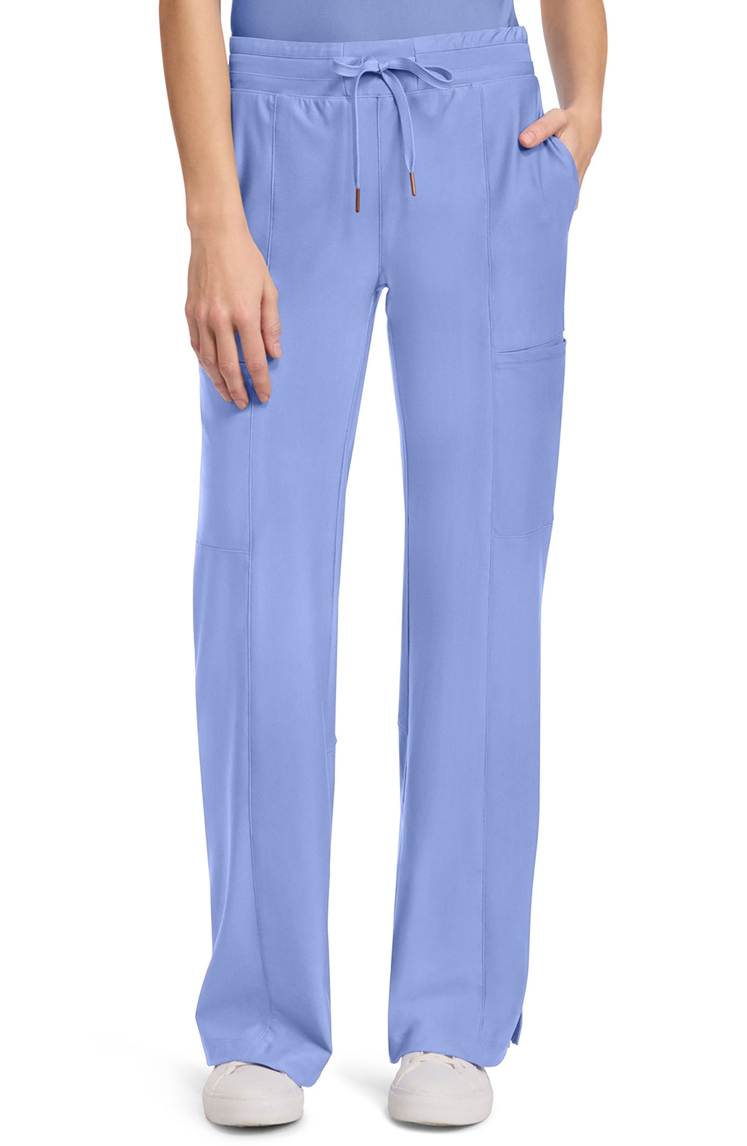 Women's Scrub Pants Wide Leg Cherokee Form Ciel Blue CK026 MDF Instruments Apparel