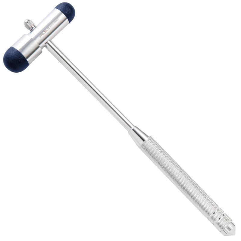 Babinski Buck® Reflex Hammer with Built-In Brush - MDF Instruments Navy Blue Reflex Hammer