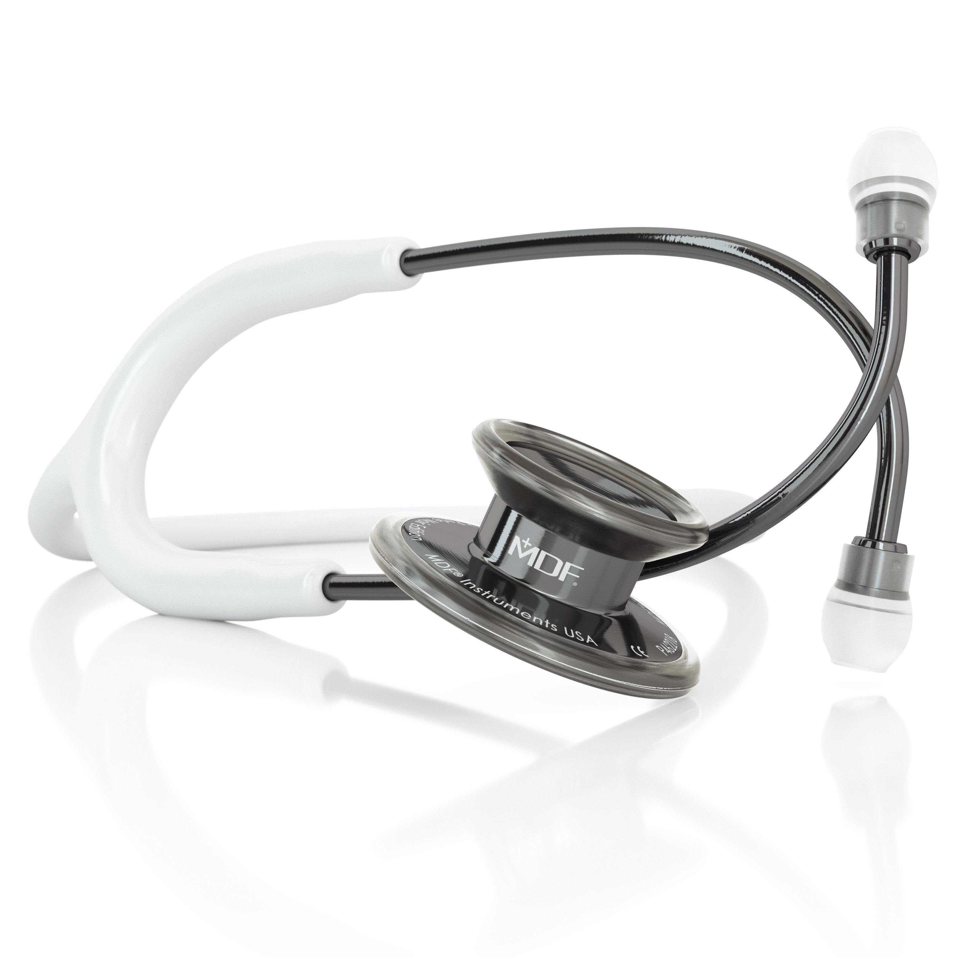 MD One® Adult Stethoscope - White/Perla Noire