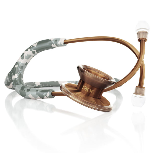 MD One® Epoch® Titanium Adult Stethoscope - Urban Warrior Camo/Cyprium - MDF Instruments Official Store - No - Stethoscope