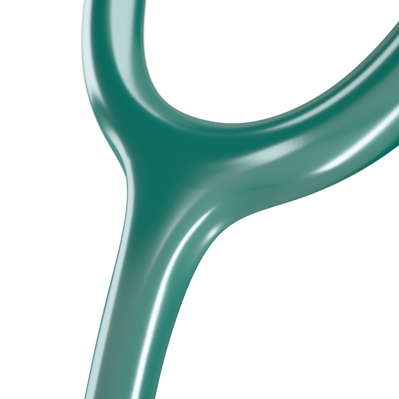 Stethoscope MDF Instruments ProCardial Titanium Cardiology Ribbit Green Tube