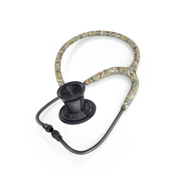 Stethoscope MDF Instruments ProCardial Titanium Cardiology Camo Print Realtree Edge BlackOut