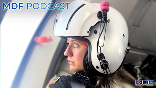 MDF Instruments Podcast Above and Beyond: Life in the Skies as a Flight Transport Nurse with Nurse Hensley