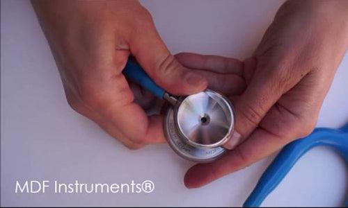 How to Remove the Non-Chill Ring from the Chestpiece of a MDF® Instruments Stethoscope