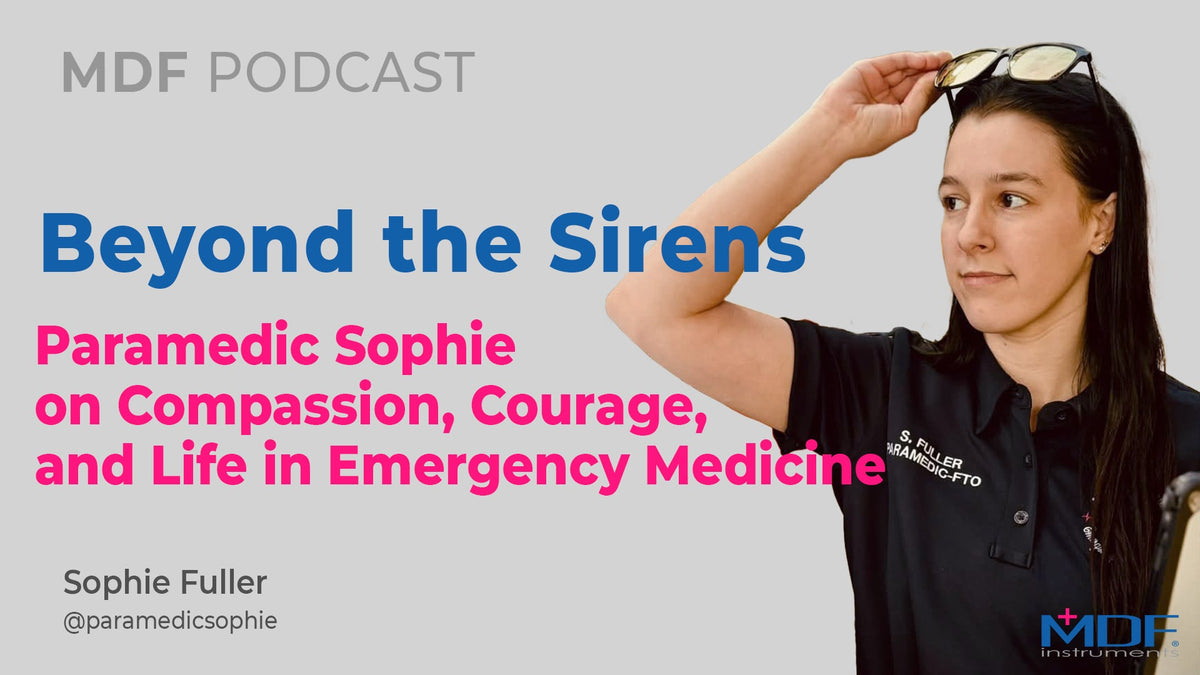 MDF Instruments Crafting Wellness Podcast Beyond the Sirens: Paramedic Sophie on Compassion, Courage, and Life in Emergency Medicine