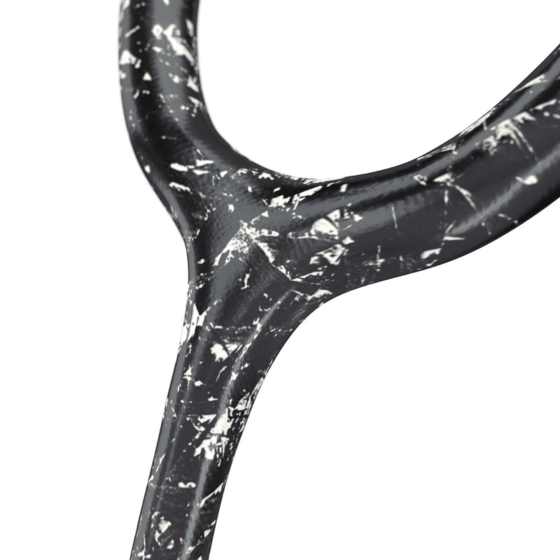 MD One® Epoch® Titanium Adult Stethoscope - Snowflake Obsidian/BlackOut