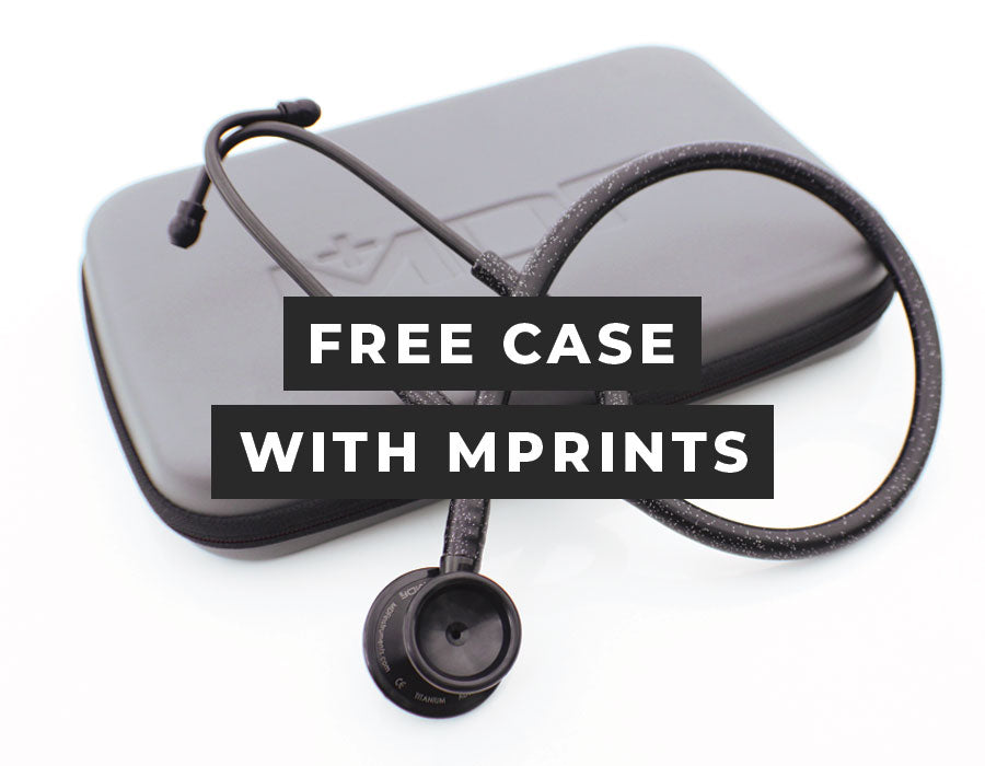 Free Stethoscope Case with MDF Instruments Mprint Printed Stethoscopes