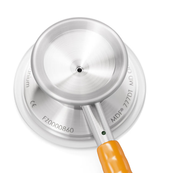 Stethoscope MDF Instruments MD One Epoch Titanium Vitamin Orange Engraving