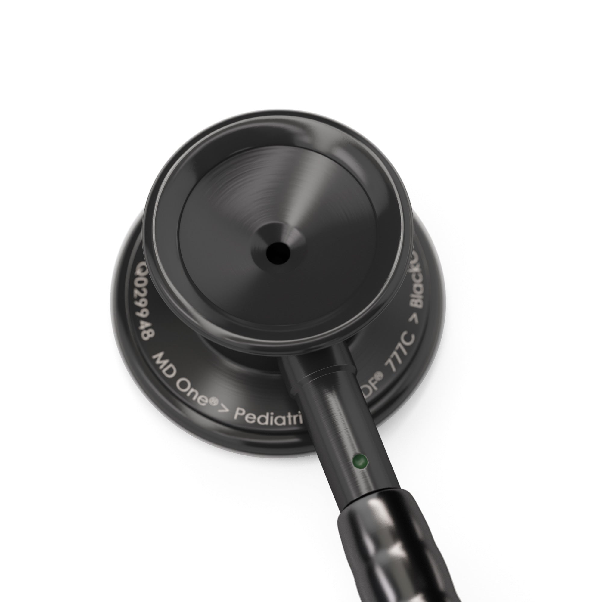 MD One® Pediatric Stethoscope - Black/BlackOut - Engraving