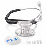 Stethoscope MDF Instruments Acoustica Lightweight Dual Head NoirNoir Black