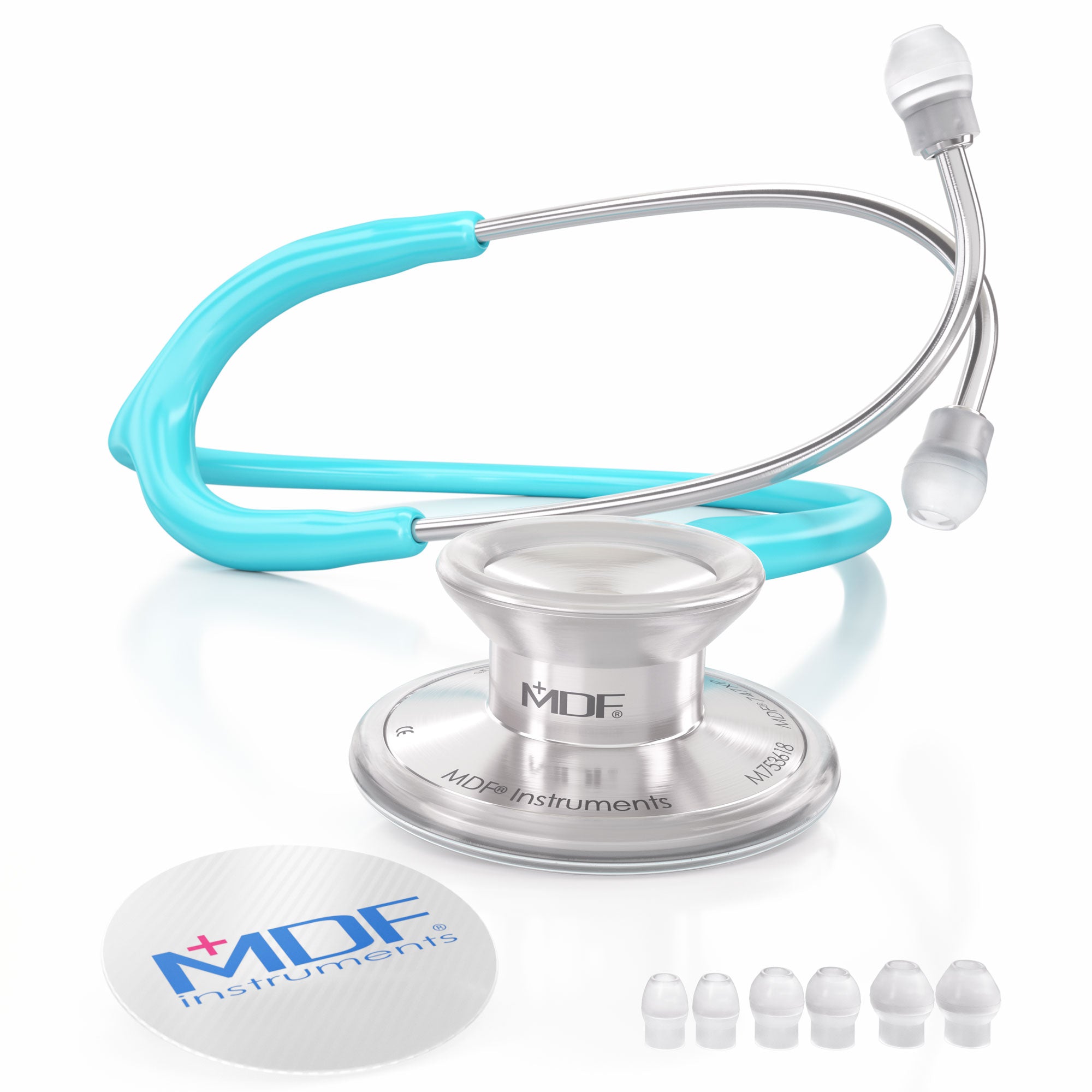 Stethoscope MDF Instruments Acoustica Lightweight Dual Head BlueBabe Light Blue