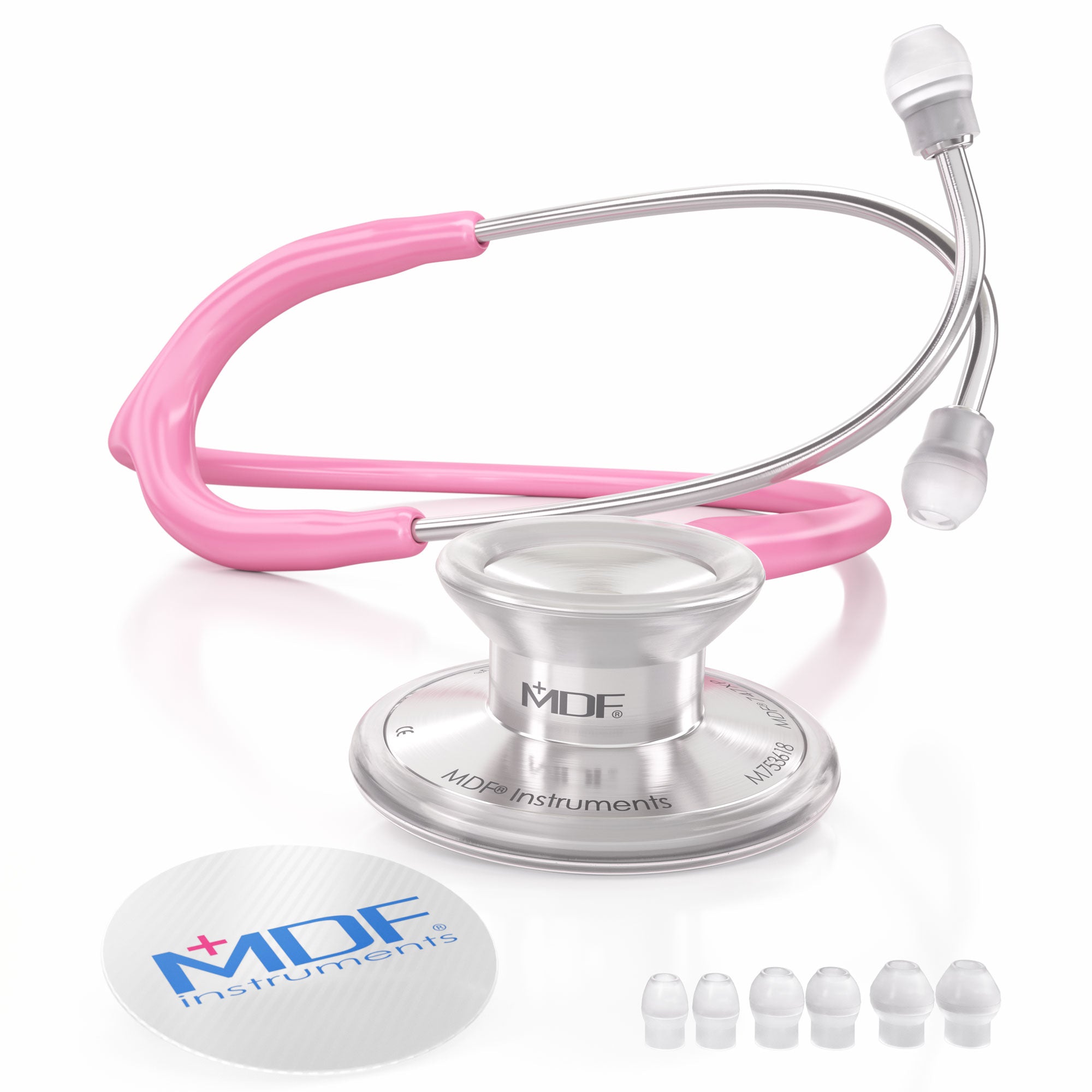 Stethoscope MDF Instruments Acoustica Lightweight Dual Head Cosmo Light Pink