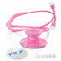 Pink Stethoscope MDF Instruments Acoustica Lightweight Dual Head Cosmo Light Pink and Pinkore
