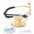 Stethoscope MDF Instruments Acoustica Lightweight Dual Head NoirNoir Black and Gold