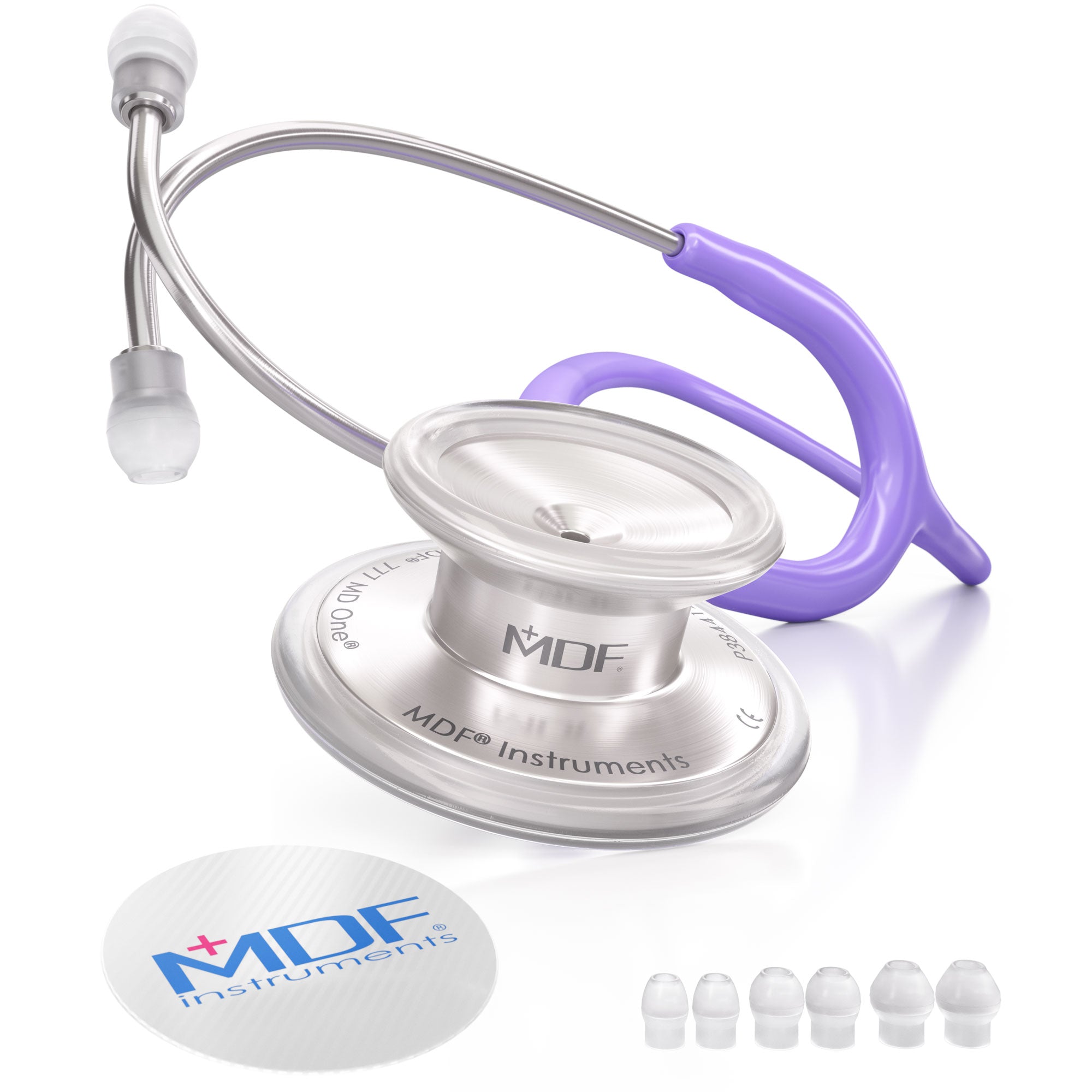 Stethoscope MDF Instruments MD One Stainless Steel Adult Dual Head Cher Light Purple