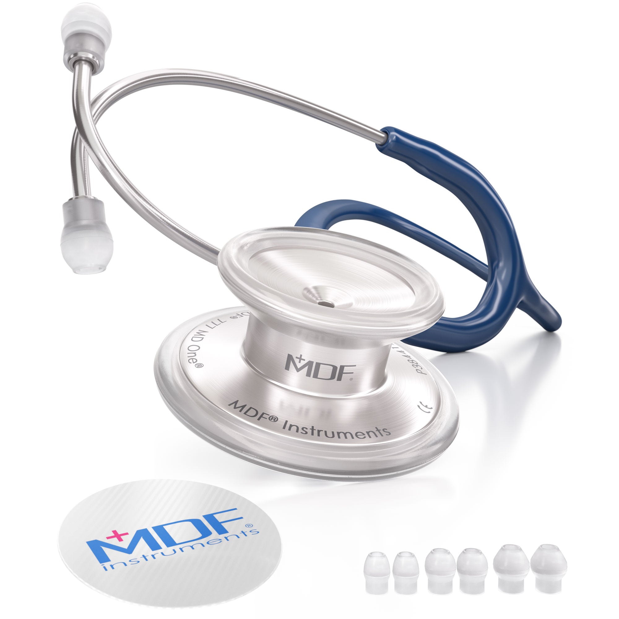 Stethoscope MDF Instruments MD One Stainless Steel Adult Dual Head Abyss Navy Blue