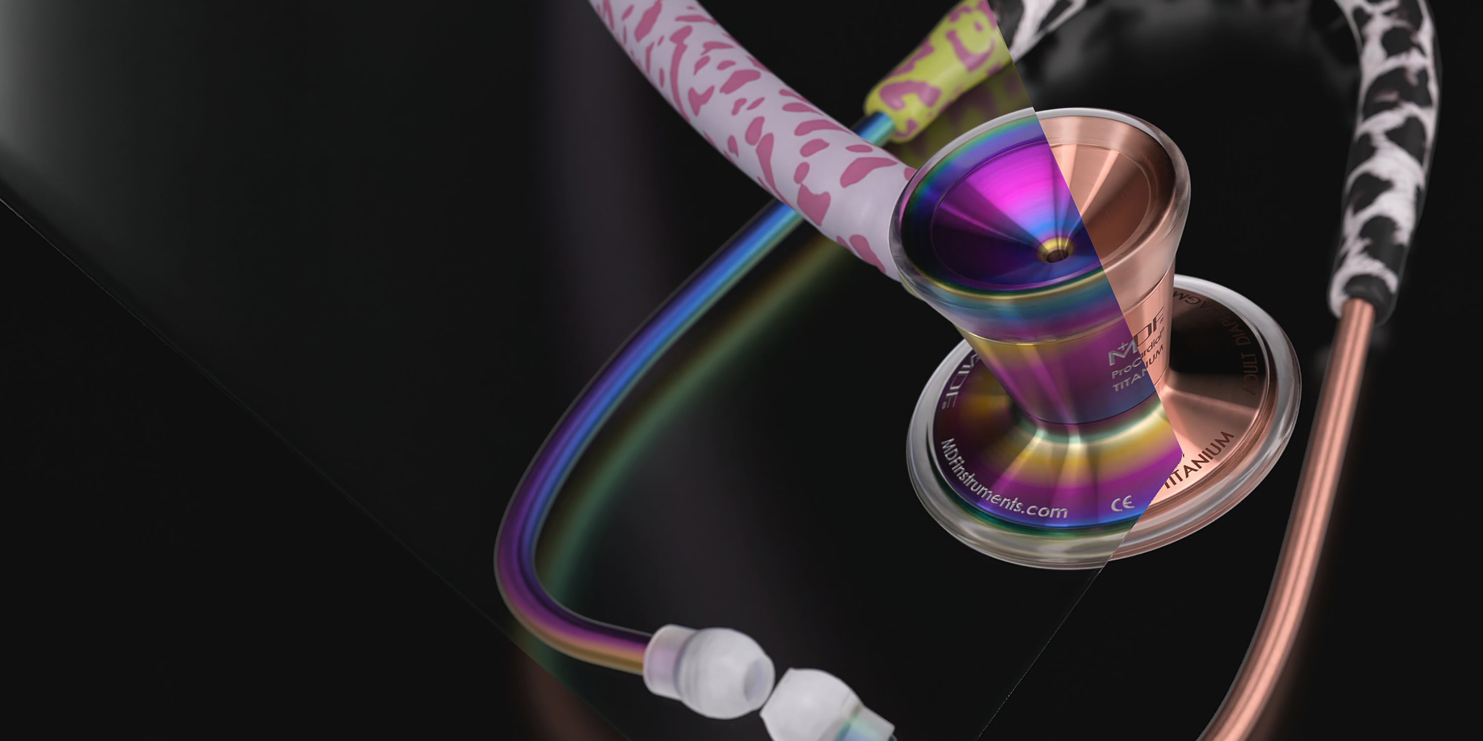 MDF Instruments ProCardial Titanium Cardiology Stethoscopes for Healthcare Professionals