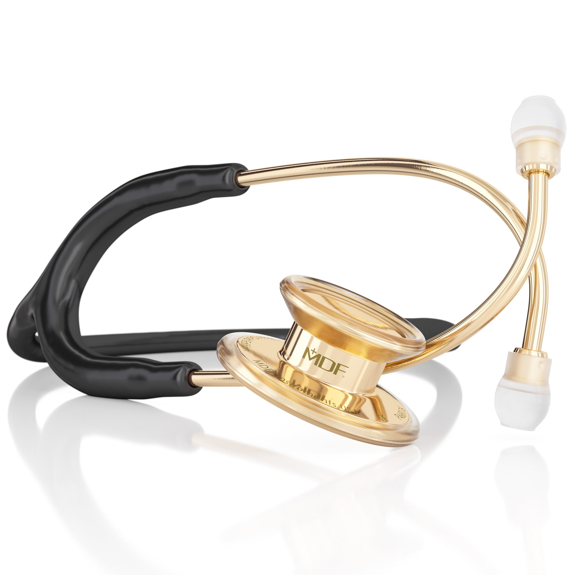 Stethoscope MDF Instruments MD One Stainless Steel Adult Dual Head Gold and Black