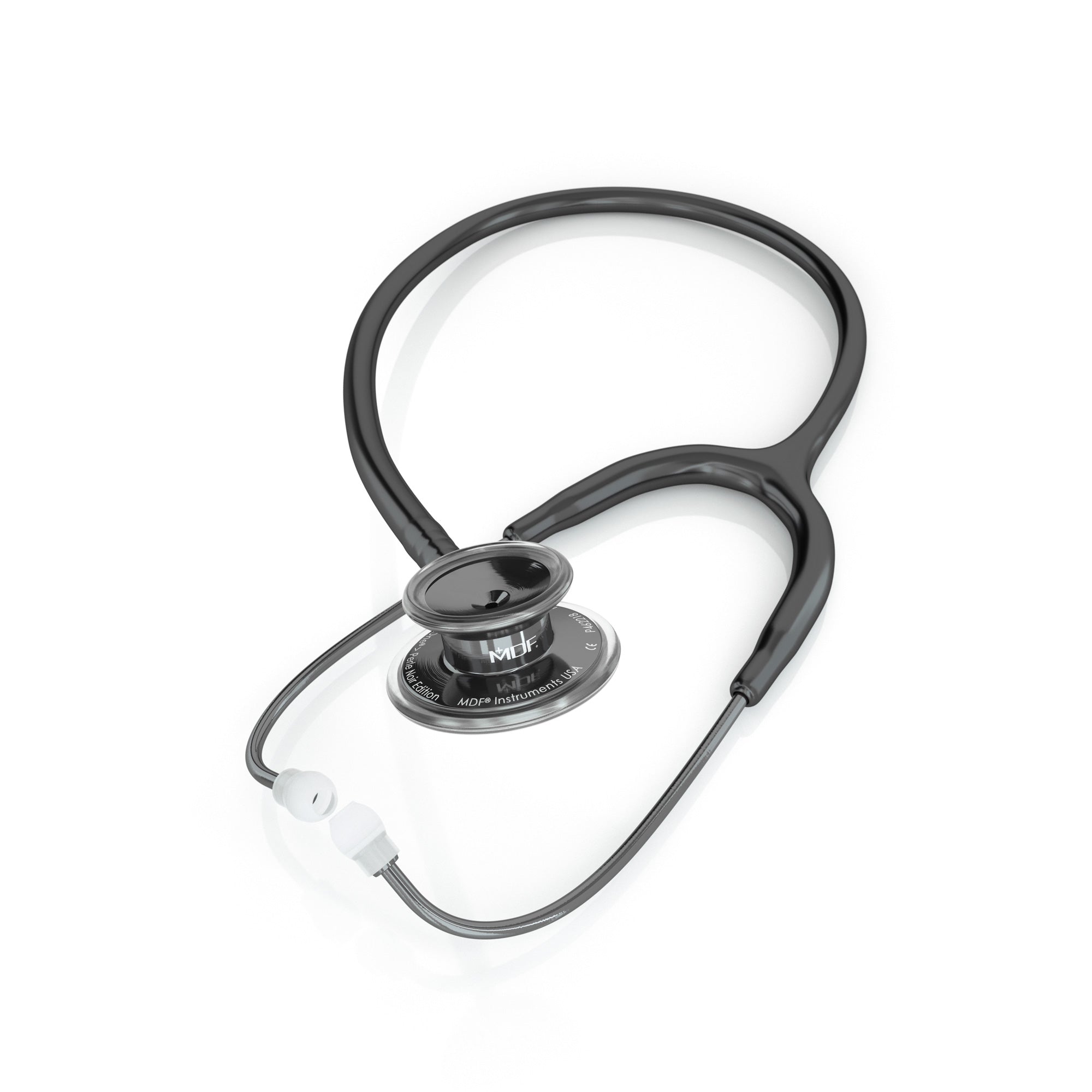 Stethoscope MDF Instruments MD One Stainless Steel Adult Dual Head Perla Noire and Black