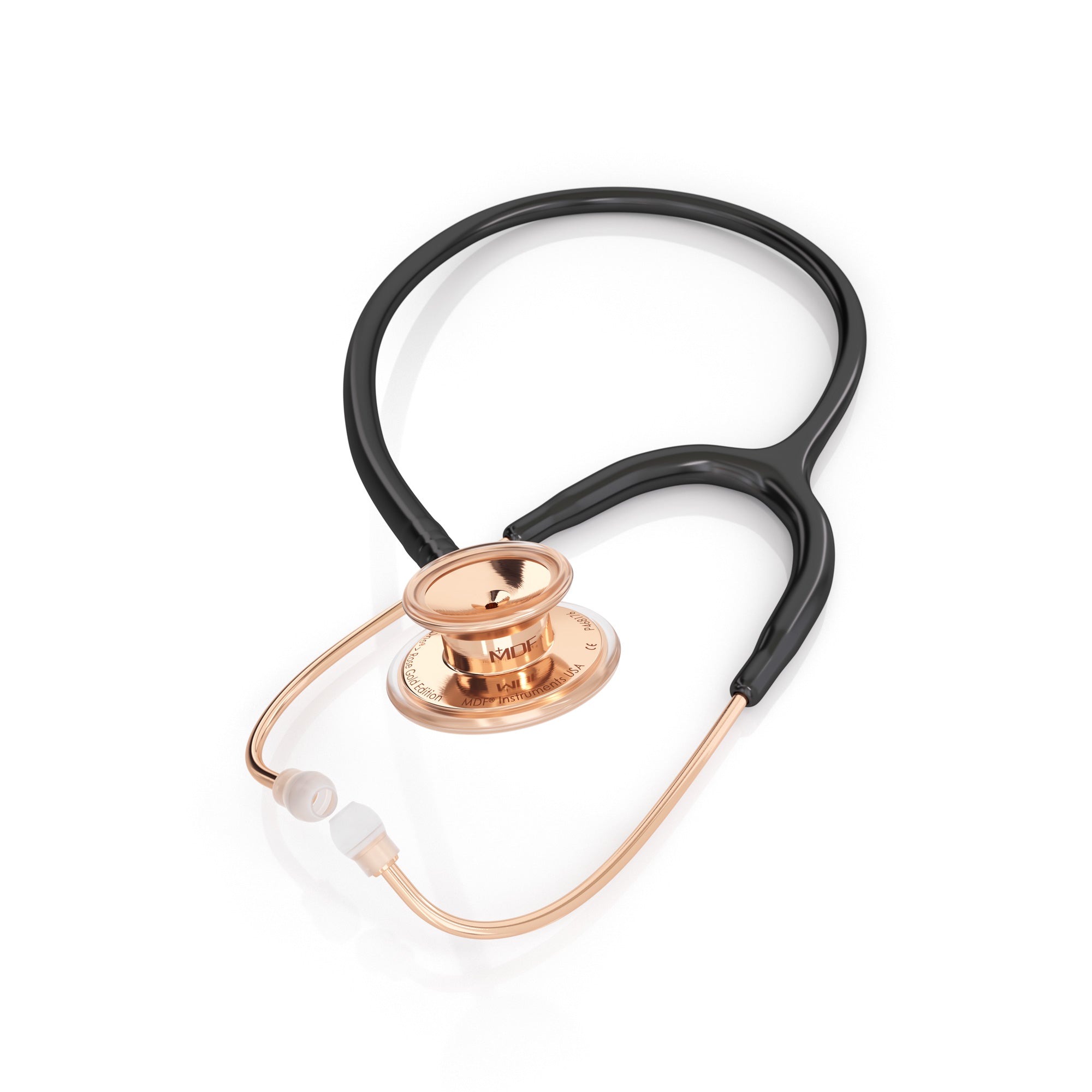 Rose Gold Stethoscope MDF Instruments MD One NoirNoir Black