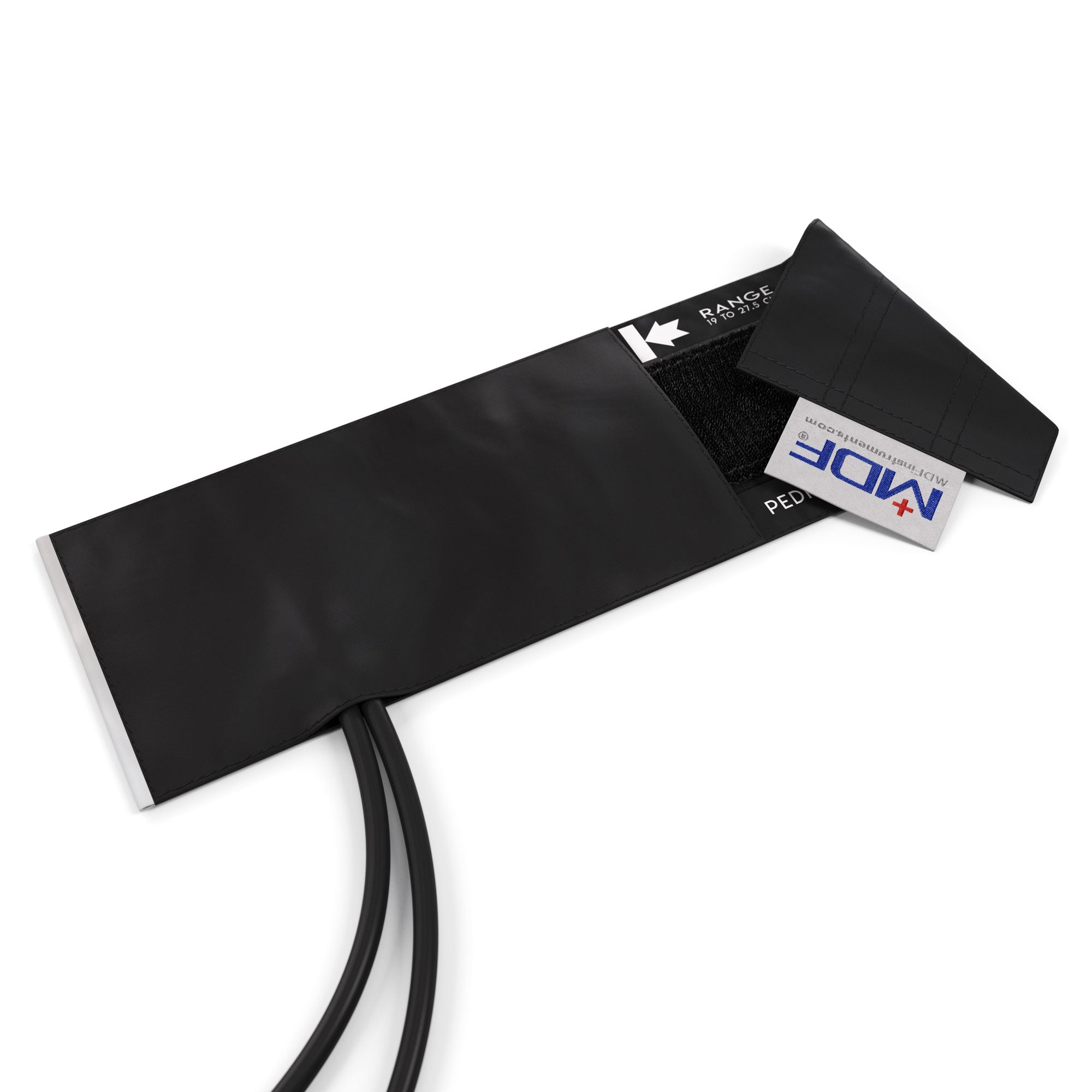 MDF Instruments pediatric blood pressure cuff optional D-ring, double tube, latex-free for manual sphygmomanometer with double tube configuration and electronic blood pressure monitors
