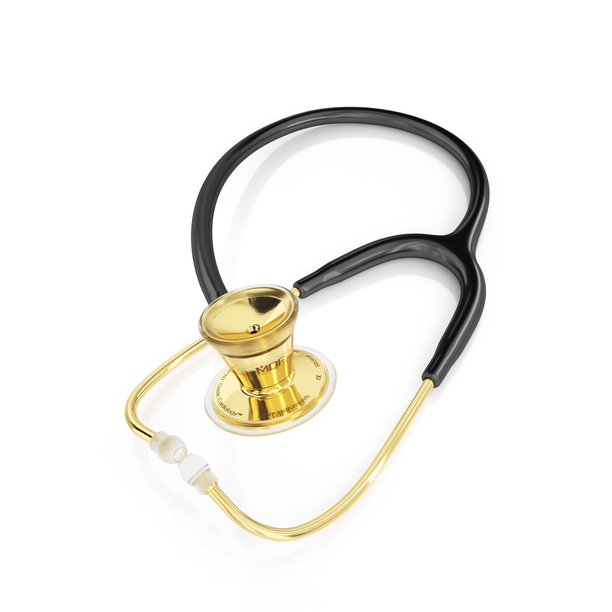 ProCardial® Stainless Steel Cardiology Stethoscope - Black/Gold