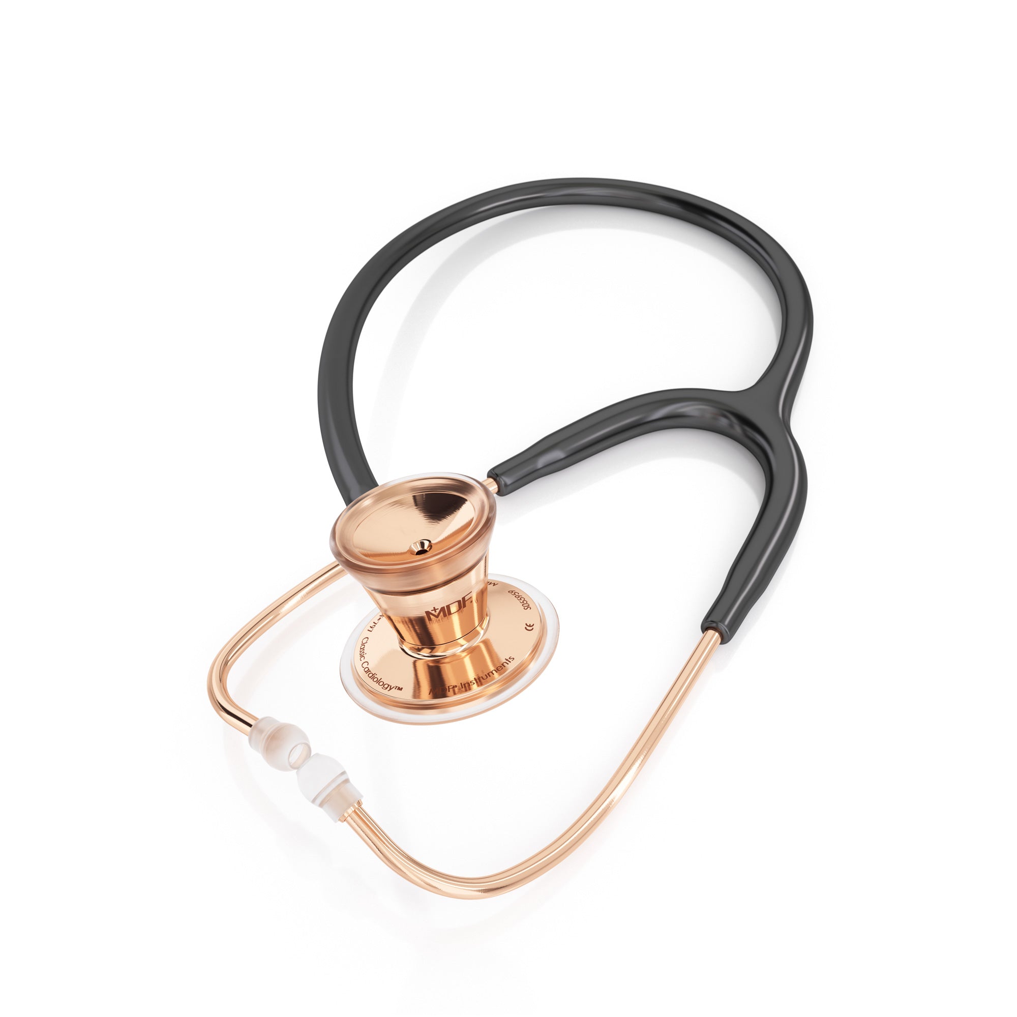 ProCardial® Stainless Steel Cardiology Stethoscope - Black/Rose Gold