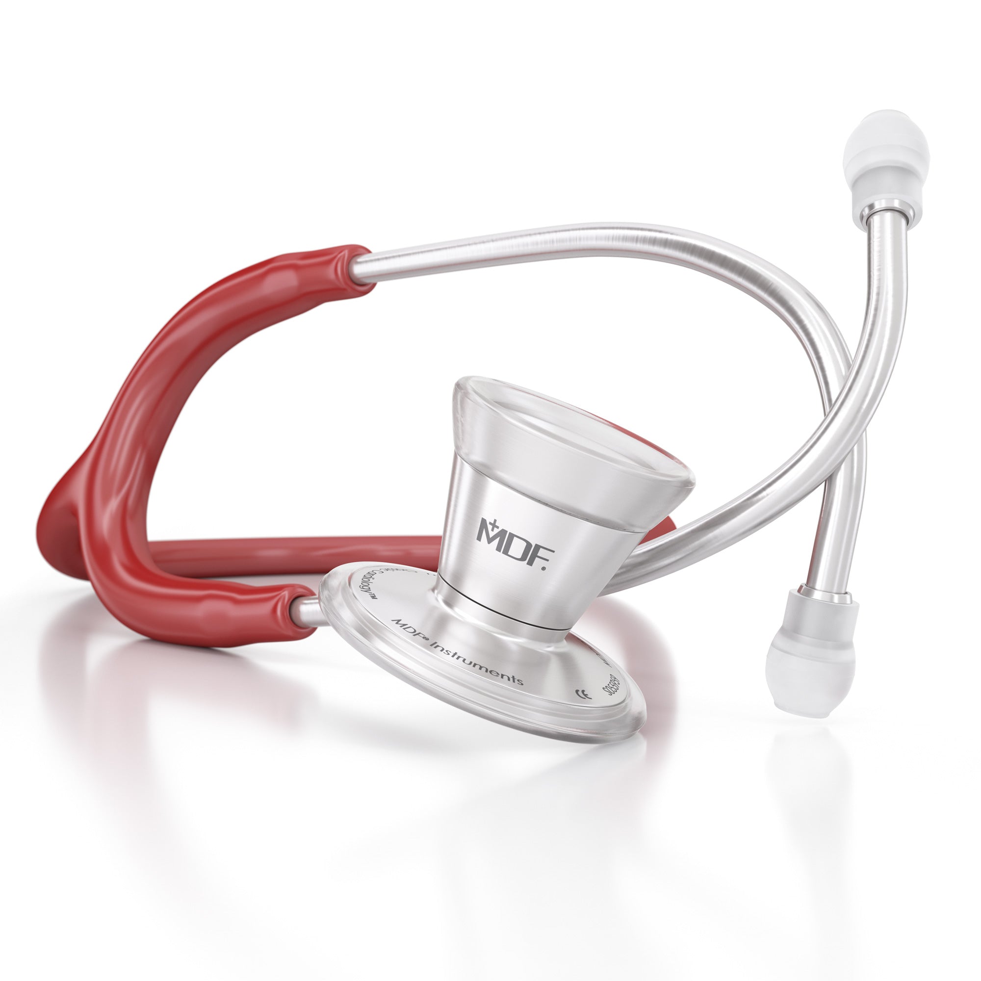 ProCardial® Stainless Steel Cardiology Stethoscope - Burgundy