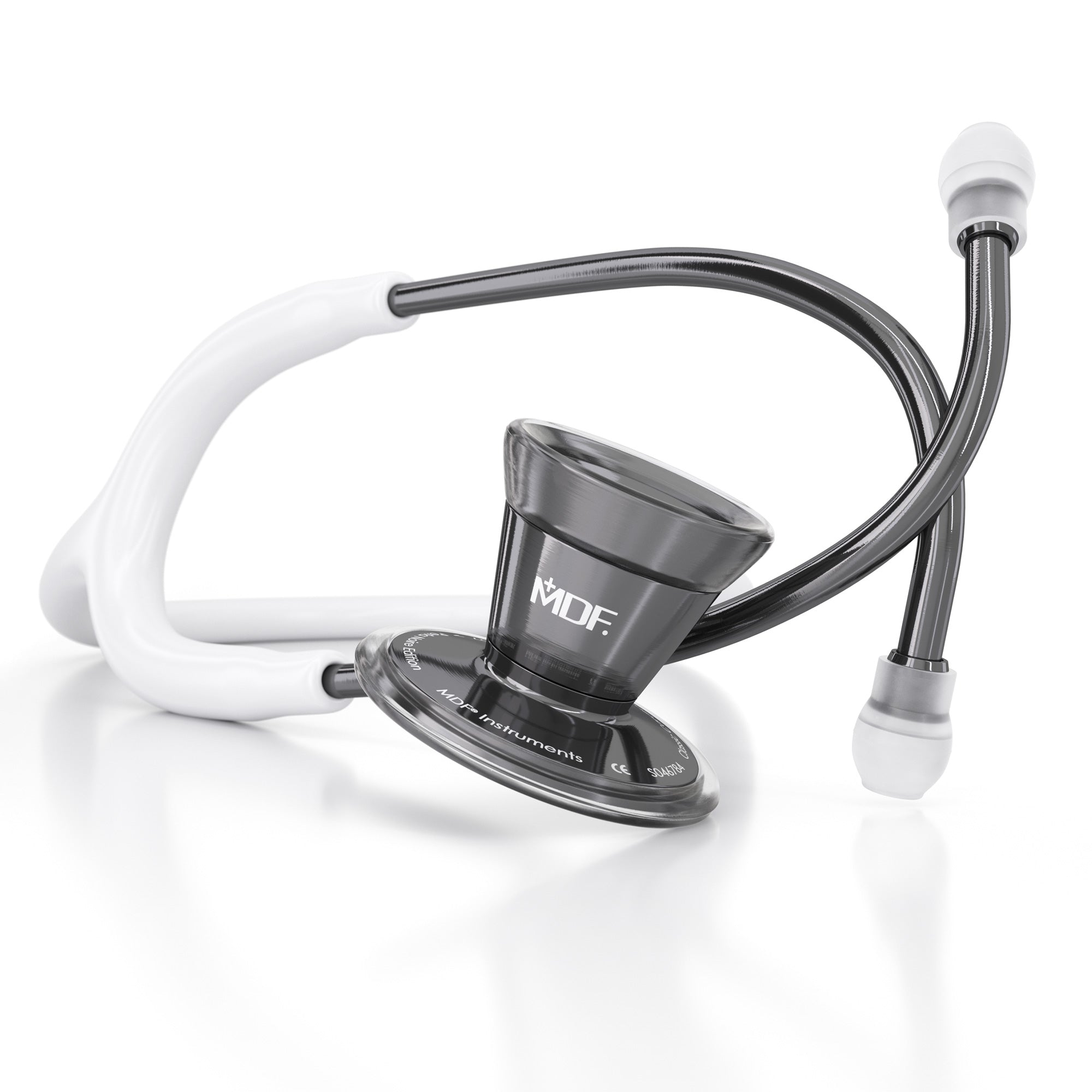 ProCardial® Stainless Steel Cardiology Stethoscope - White/Perla Noire