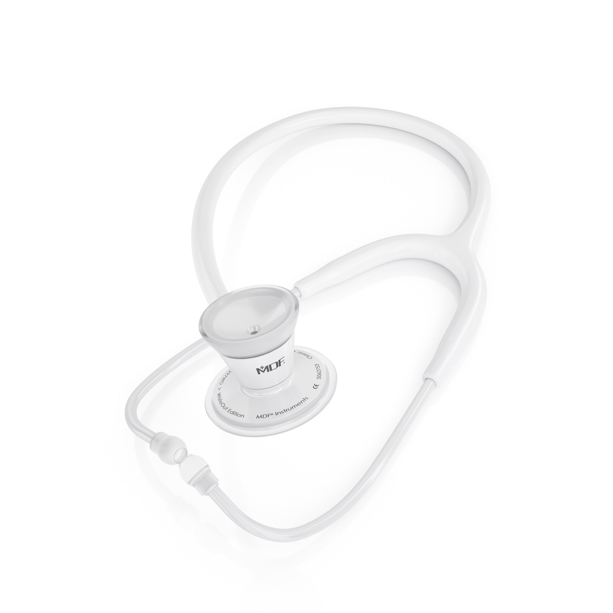 ProCardial® Stainless Steel Cardiology Stethoscope - White/WhiteOut