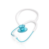 Acoustica® Stethoscope - White/Aqua