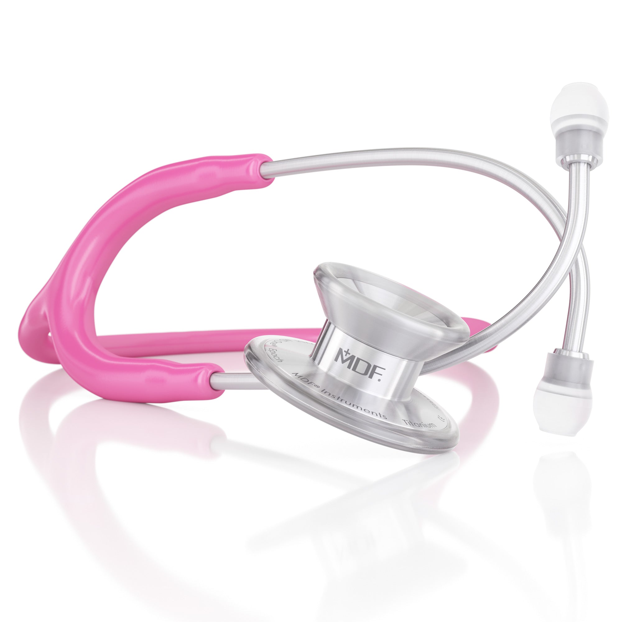 Stethoscope MDF Instruments MD One Epoch Titanium ThinkPink Bright Pink