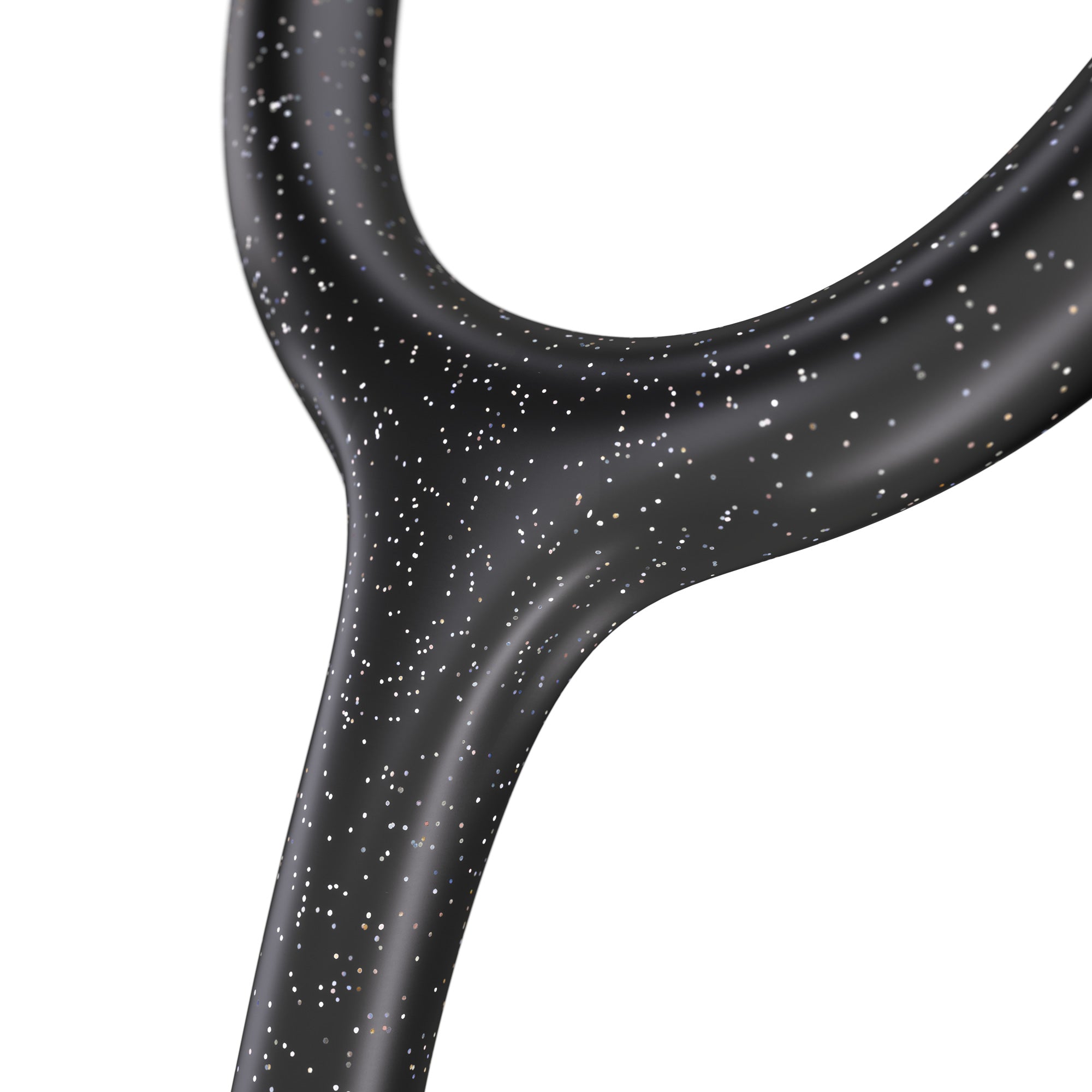 ProCardial® Titanium Cardiology Stethoscope - Black Glitter tube - MDF Instruments