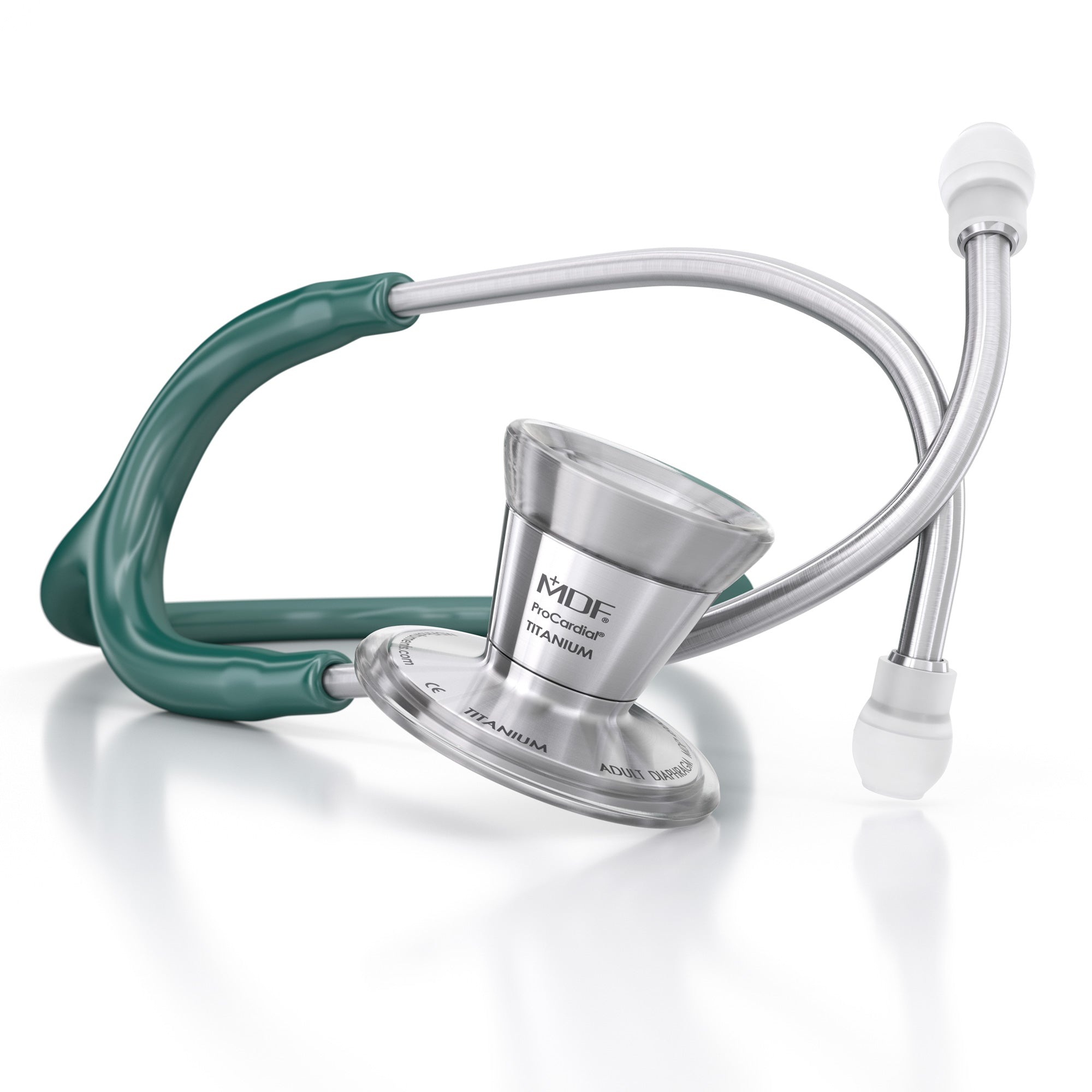 ProCardial® Titanium Cardiology Stethoscope - Green