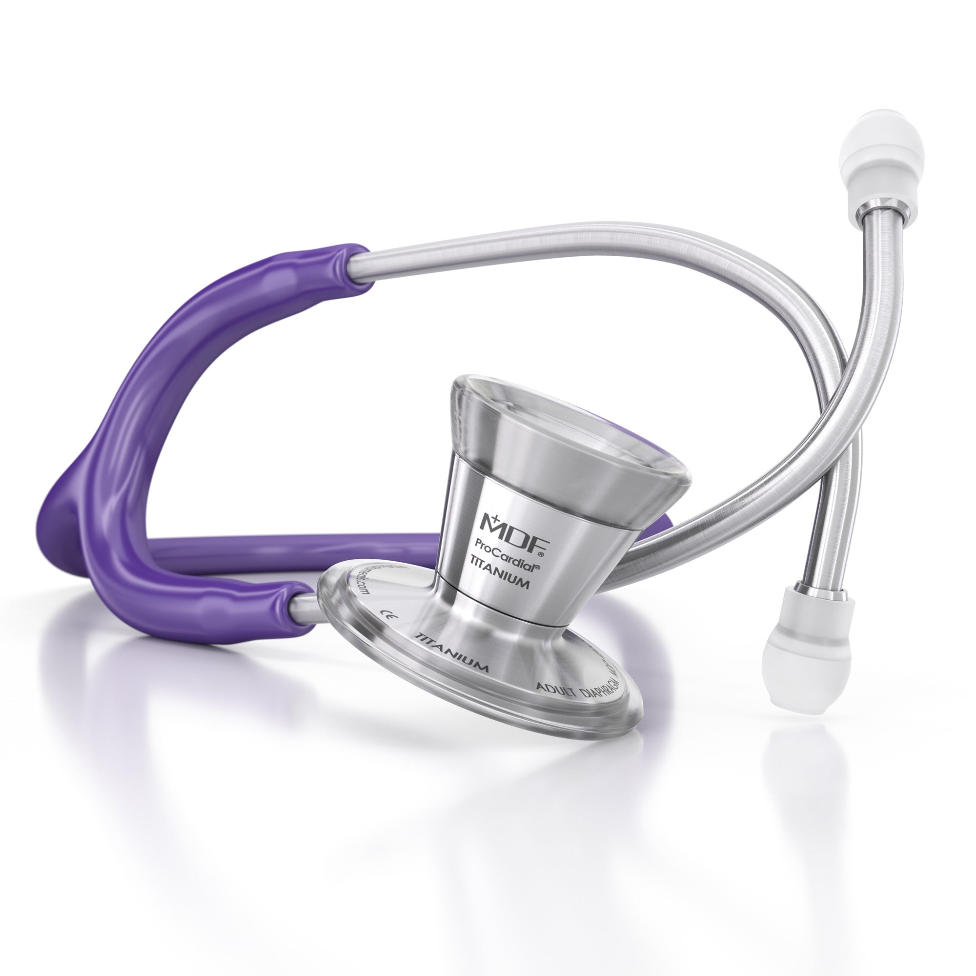 ProCardial® Titanium Cardiology Stethoscope - Purple