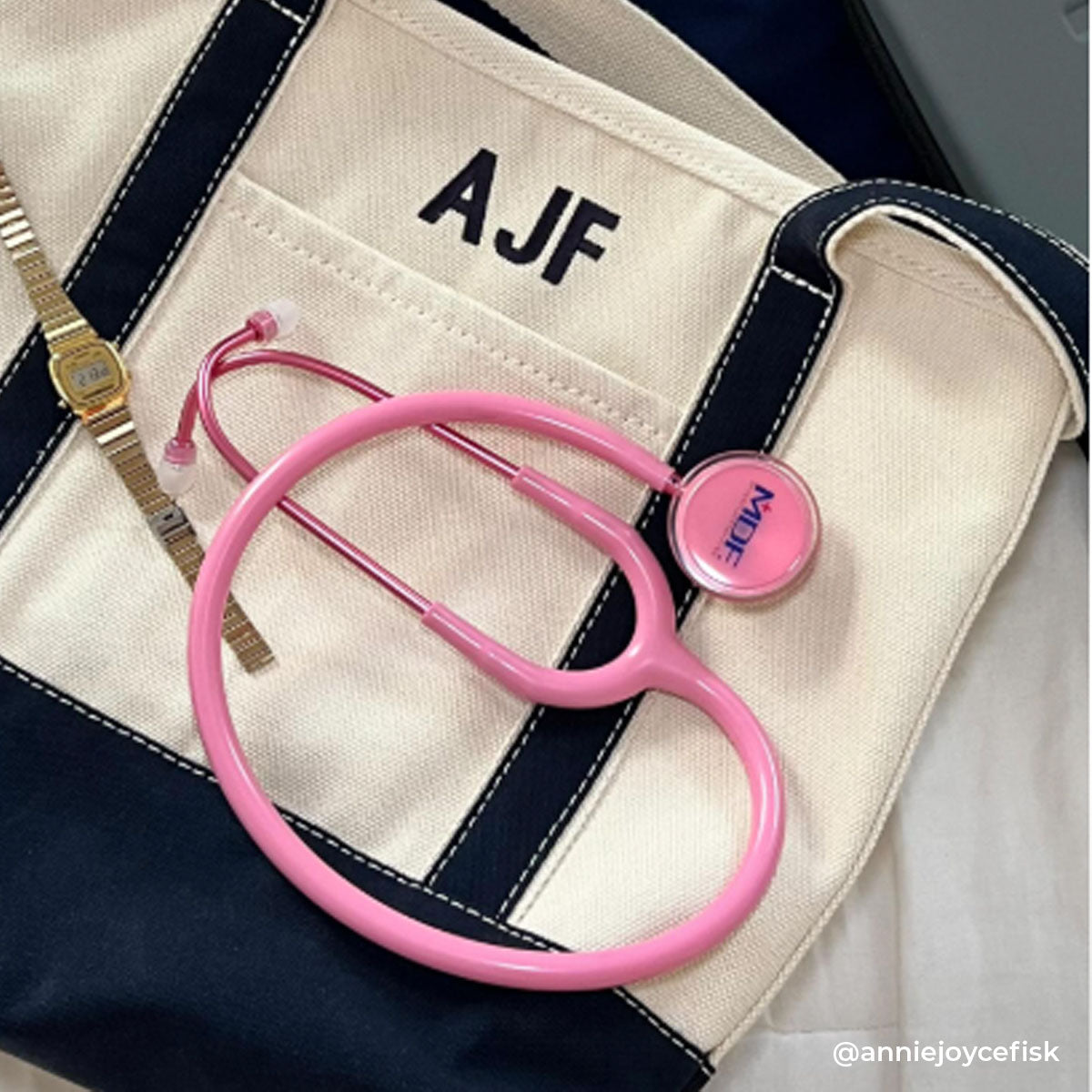 Pink Stethoscope MDF Instruments Acoustica Pinkore Cosmo Light Pink