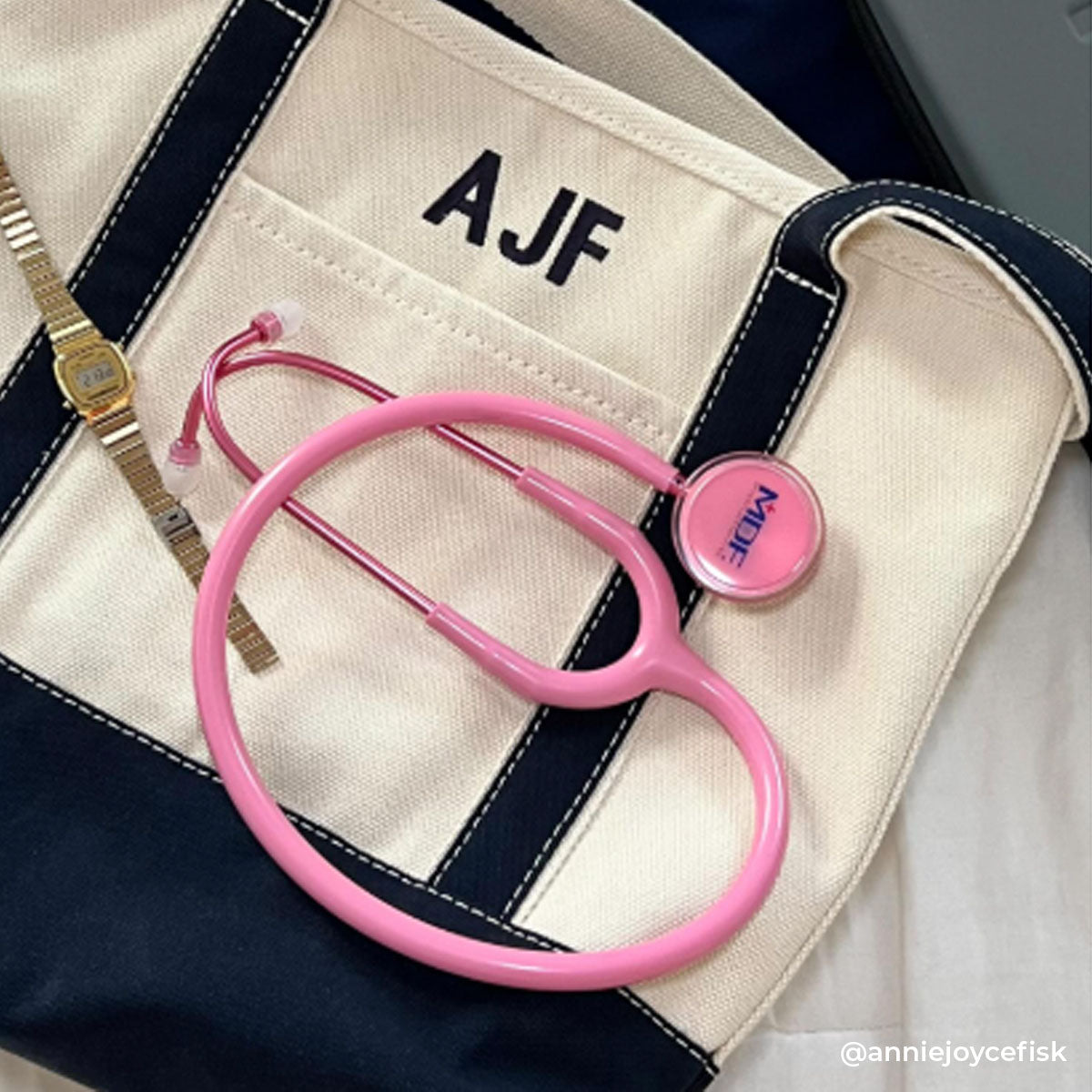 Pink Stethoscope MDF Instruments Acoustica Pinkore and Cosmo Valentine's Gifts for Nurses, Doctors, Veterinarians and Medical Professionals