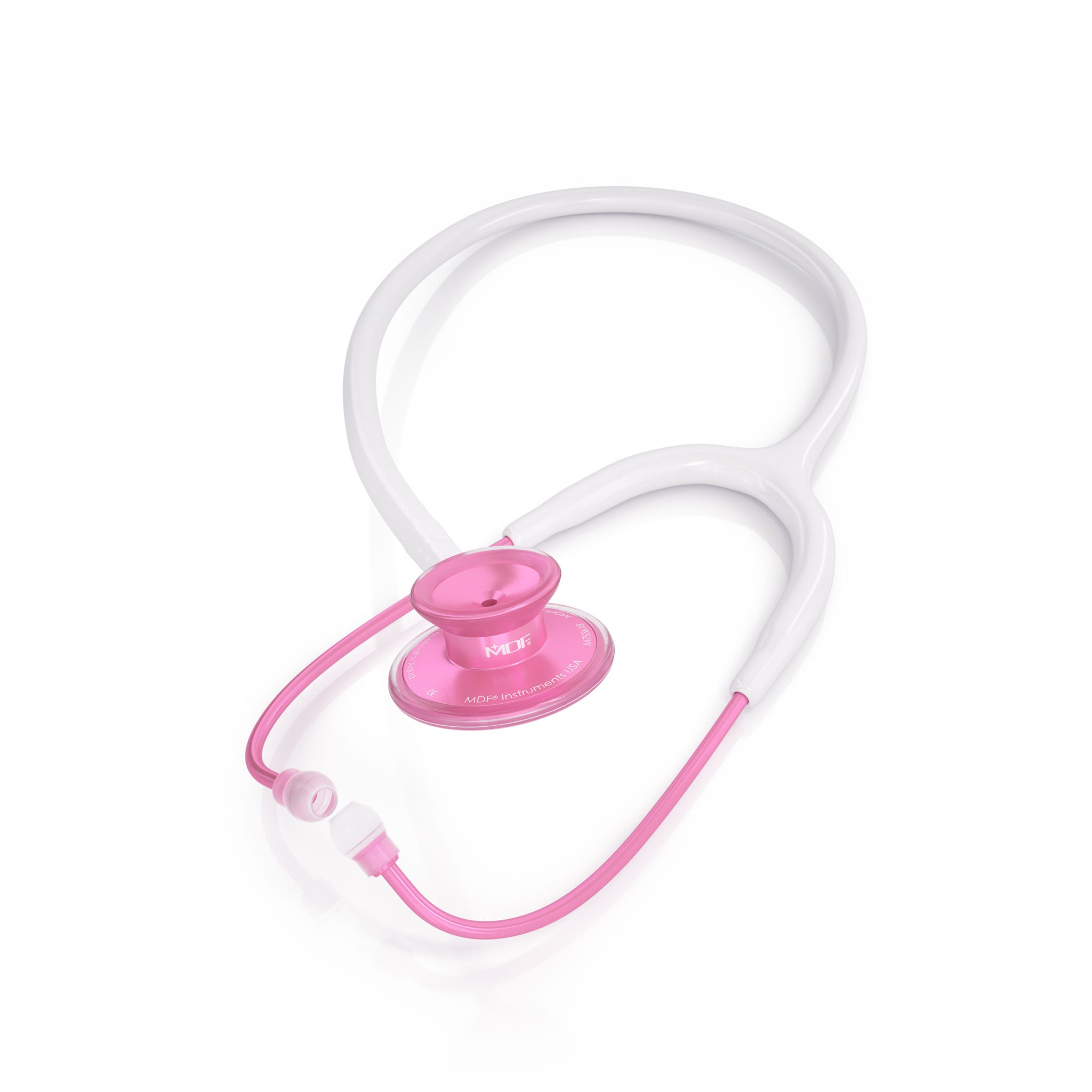 Pink Stethoscope MDF Instruments Acoustica Pinkore BlaBlanc White