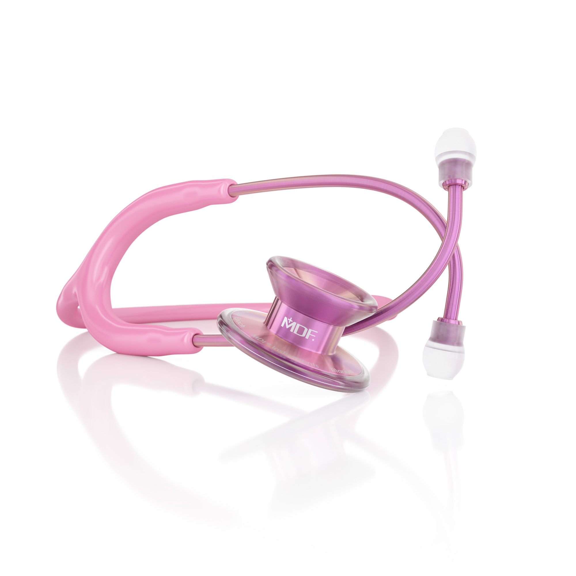Pink Stethoscope MDF Instruments MD One Epoch Titanium Blossom and Light Pink
