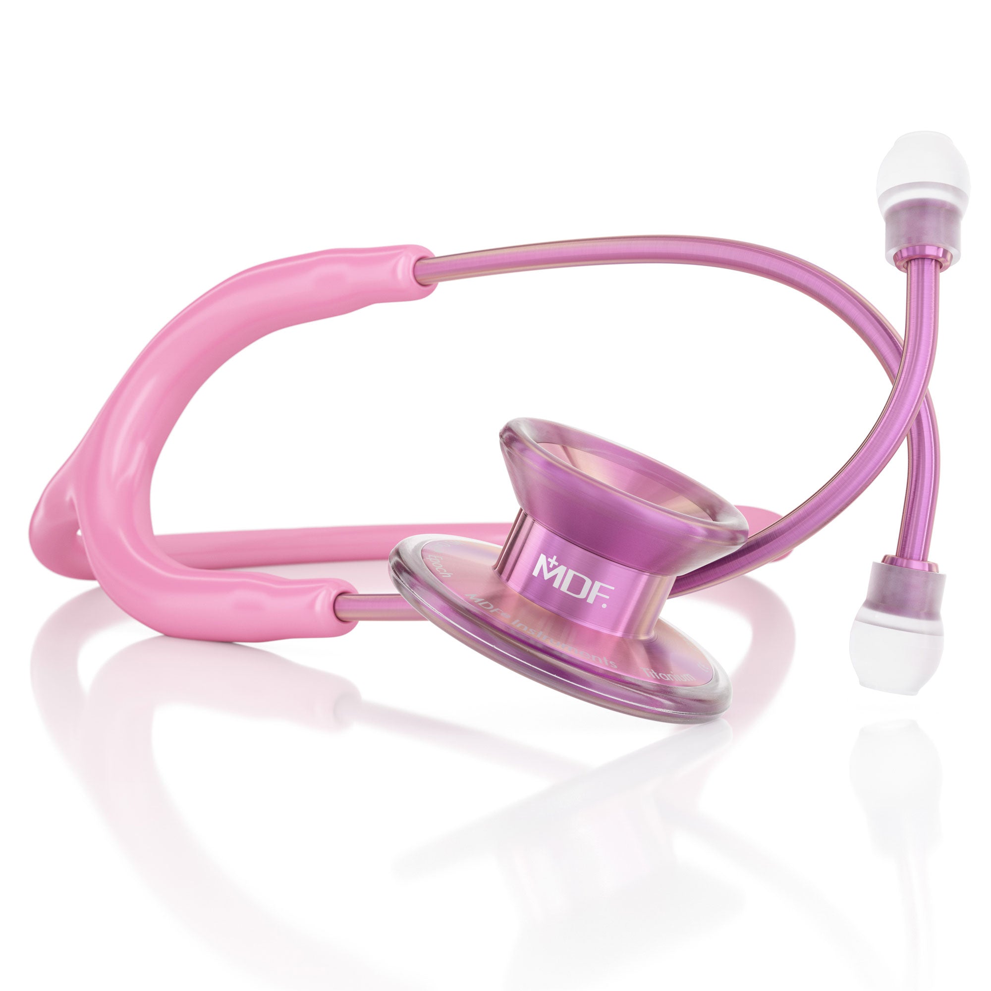 Pink Stethoscope MDF Instruments MD One Epoch Titanium Blossom and Light Pink