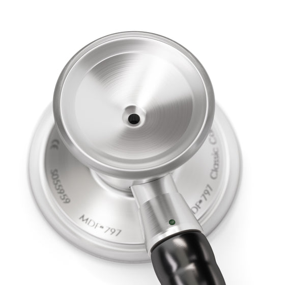 ProCardial® Stainless Steel Cardiology Stethoscope - Black - Engraving